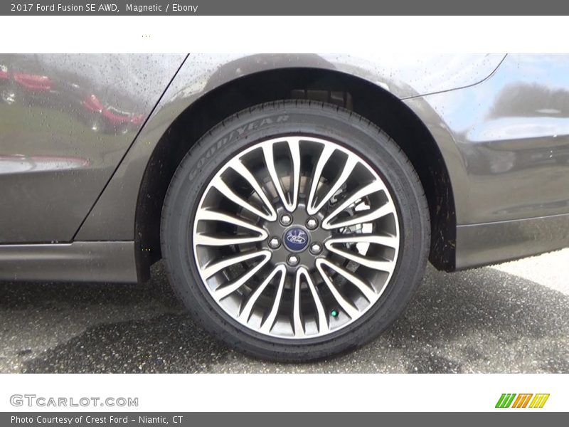 Magnetic / Ebony 2017 Ford Fusion SE AWD