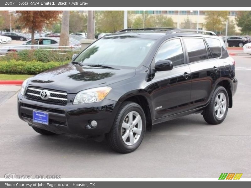 Black / Ash Gray 2007 Toyota RAV4 Limited