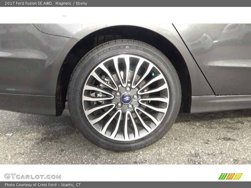 Magnetic / Ebony 2017 Ford Fusion SE AWD