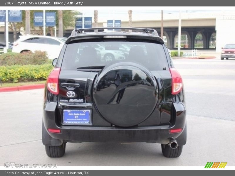 Black / Ash Gray 2007 Toyota RAV4 Limited