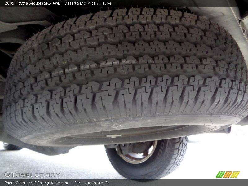 Desert Sand Mica / Taupe 2005 Toyota Sequoia SR5 4WD