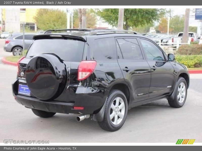 Black / Ash Gray 2007 Toyota RAV4 Limited