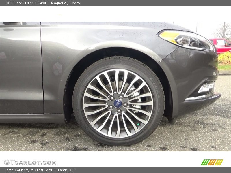 Magnetic / Ebony 2017 Ford Fusion SE AWD