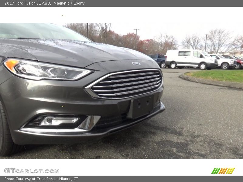 Magnetic / Ebony 2017 Ford Fusion SE AWD