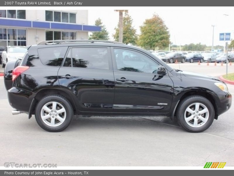 Black / Ash Gray 2007 Toyota RAV4 Limited