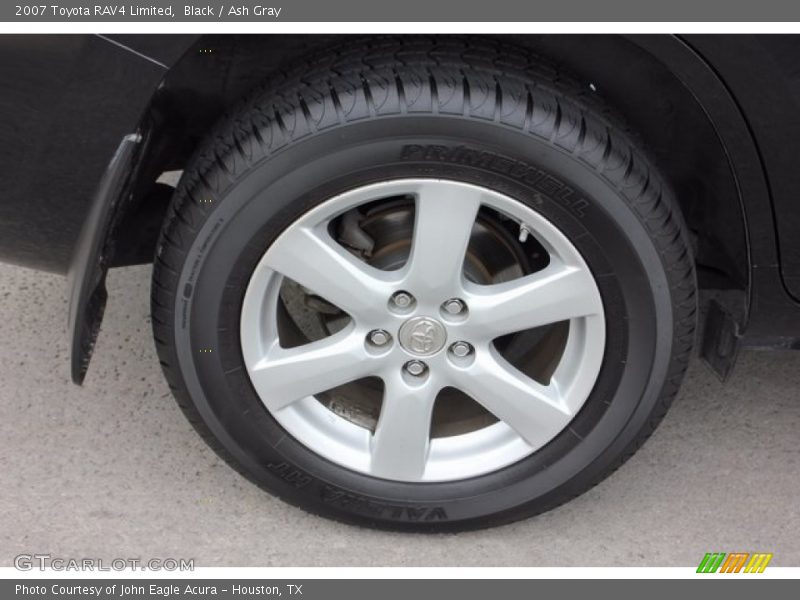 Black / Ash Gray 2007 Toyota RAV4 Limited