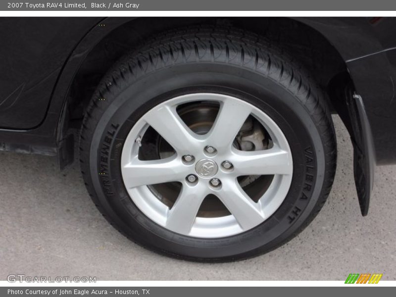 Black / Ash Gray 2007 Toyota RAV4 Limited