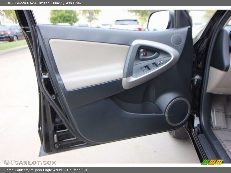 Black / Ash Gray 2007 Toyota RAV4 Limited