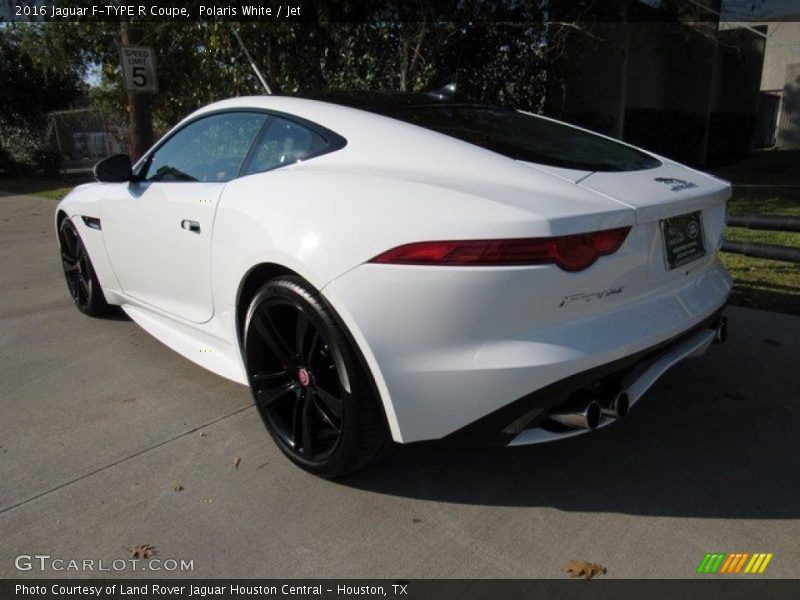 Polaris White / Jet 2016 Jaguar F-TYPE R Coupe
