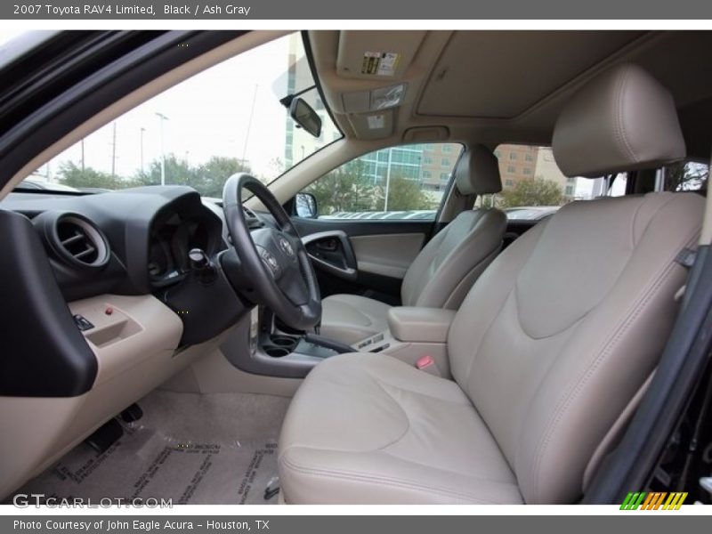 Black / Ash Gray 2007 Toyota RAV4 Limited