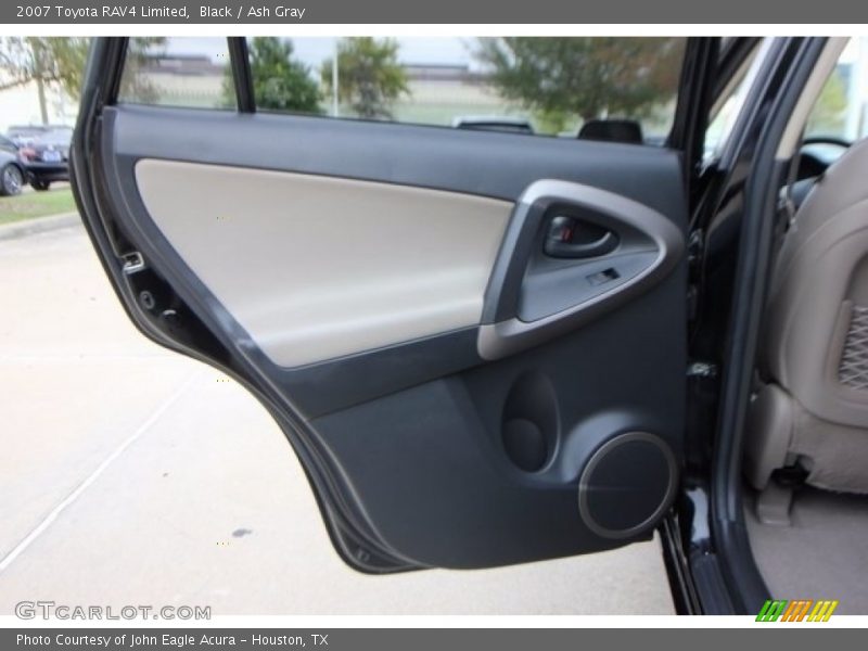 Black / Ash Gray 2007 Toyota RAV4 Limited