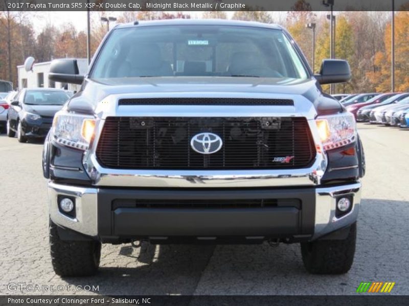 Midnight Black Metallic / Graphite 2017 Toyota Tundra SR5 XSP-X Double Cab