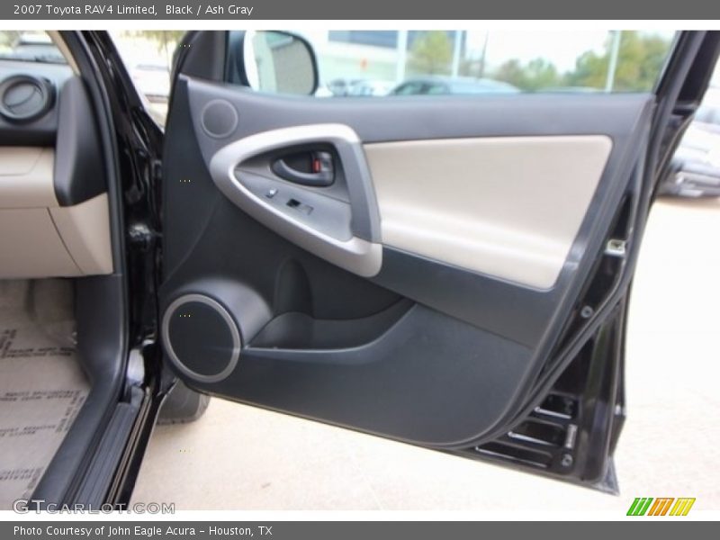 Black / Ash Gray 2007 Toyota RAV4 Limited