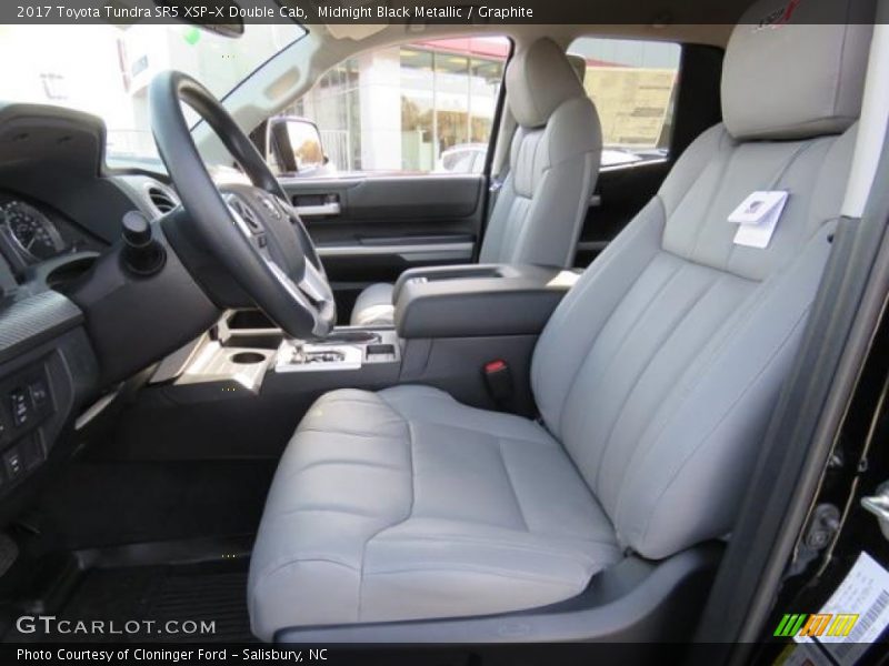  2017 Tundra SR5 XSP-X Double Cab Graphite Interior