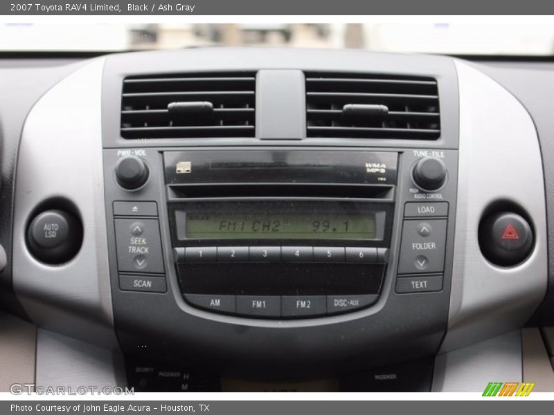 Black / Ash Gray 2007 Toyota RAV4 Limited