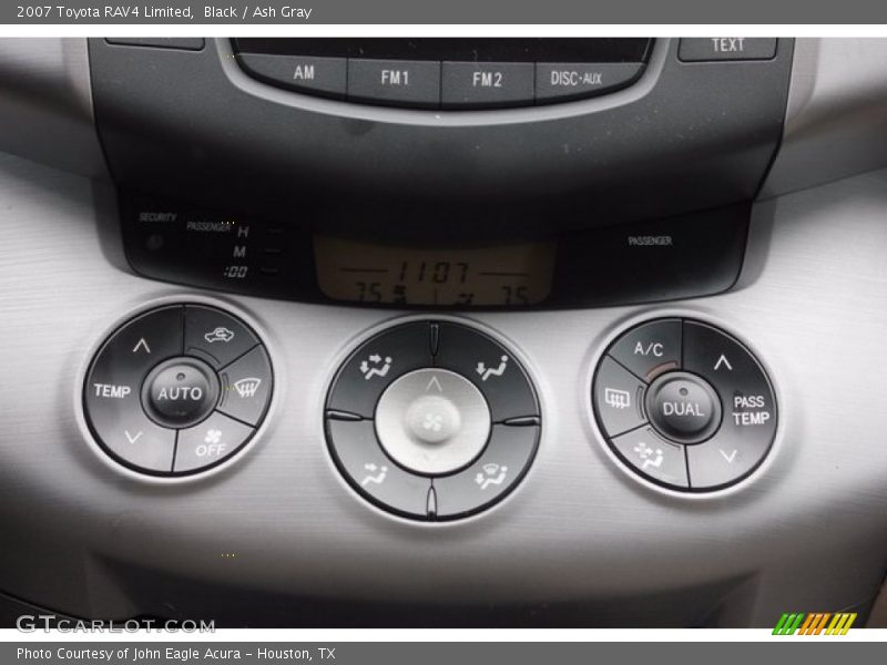 Black / Ash Gray 2007 Toyota RAV4 Limited