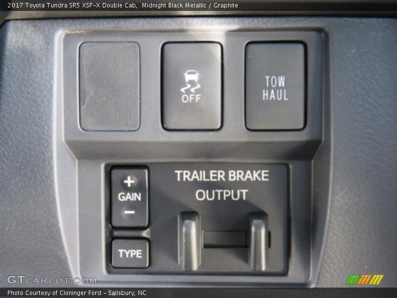 Midnight Black Metallic / Graphite 2017 Toyota Tundra SR5 XSP-X Double Cab