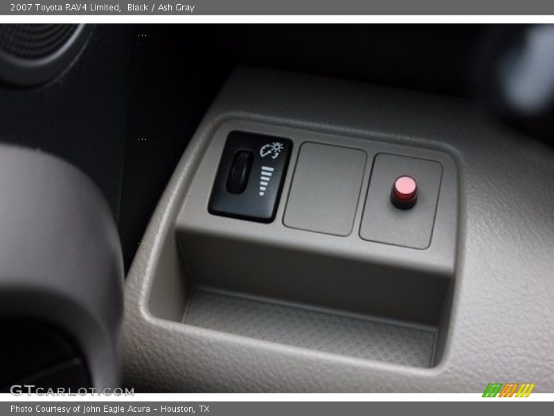 Black / Ash Gray 2007 Toyota RAV4 Limited
