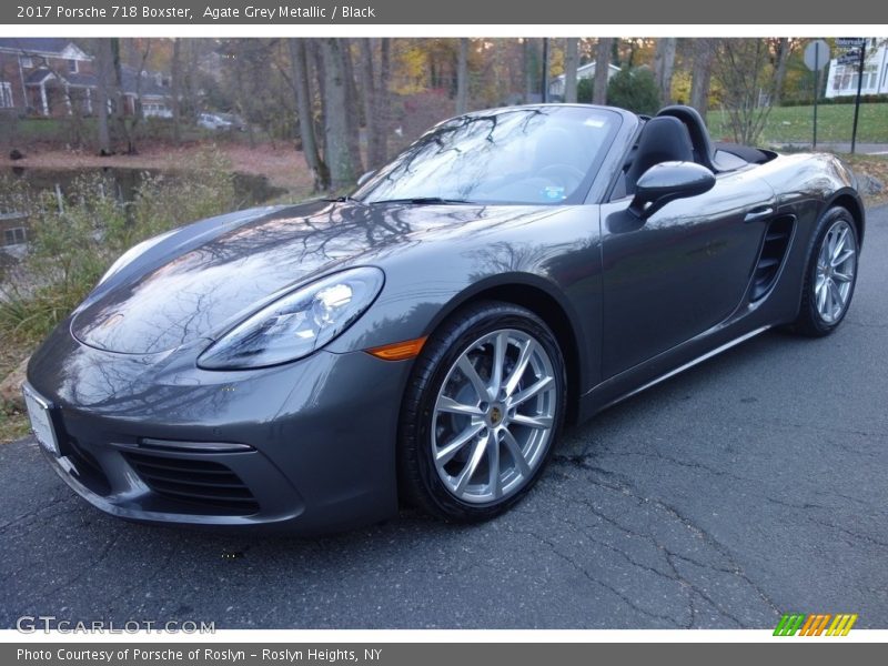 Front 3/4 View of 2017 718 Boxster 