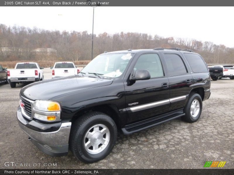 Onyx Black / Pewter/Dark Pewter 2005 GMC Yukon SLT 4x4