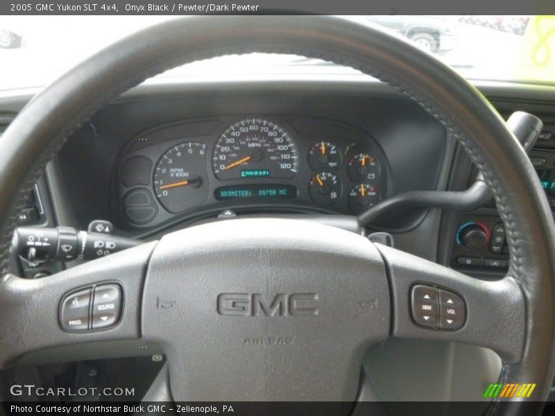 Onyx Black / Pewter/Dark Pewter 2005 GMC Yukon SLT 4x4