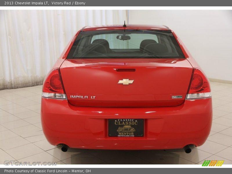 Victory Red / Ebony 2013 Chevrolet Impala LT