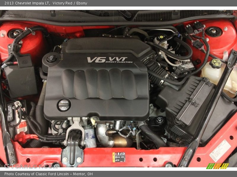 Victory Red / Ebony 2013 Chevrolet Impala LT