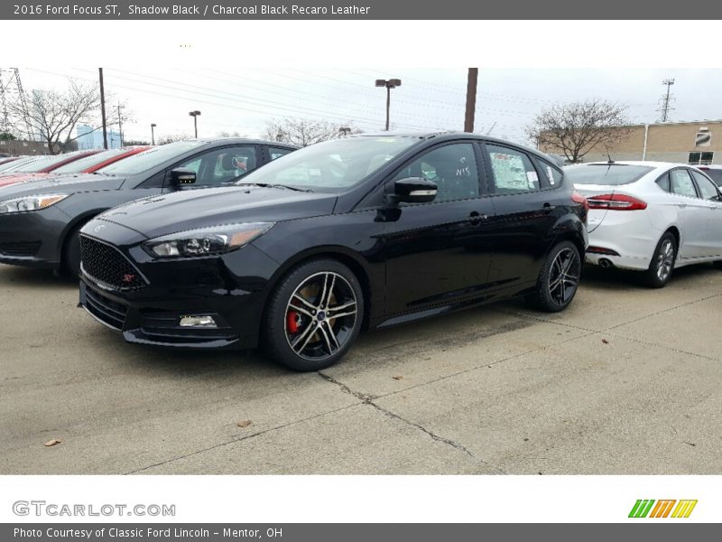  2016 Focus ST Shadow Black