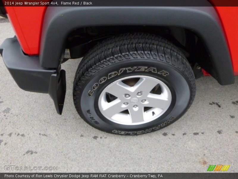 Flame Red / Black 2014 Jeep Wrangler Sport 4x4