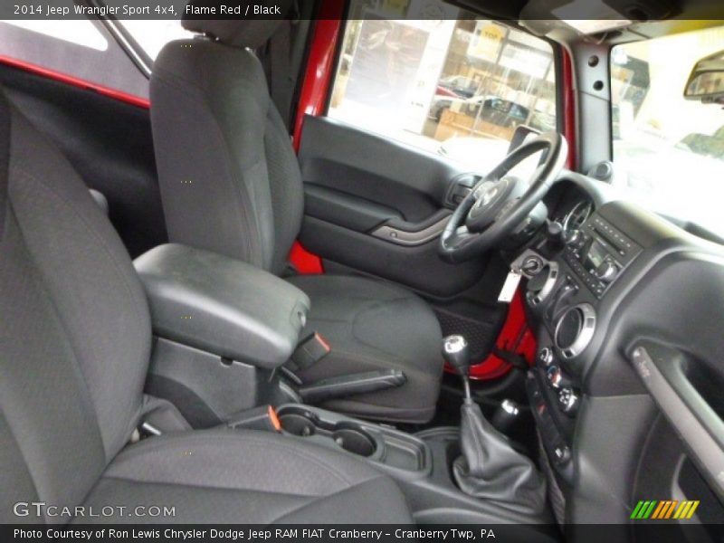 Flame Red / Black 2014 Jeep Wrangler Sport 4x4