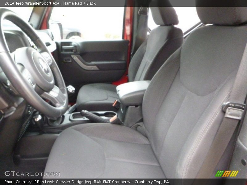 Flame Red / Black 2014 Jeep Wrangler Sport 4x4