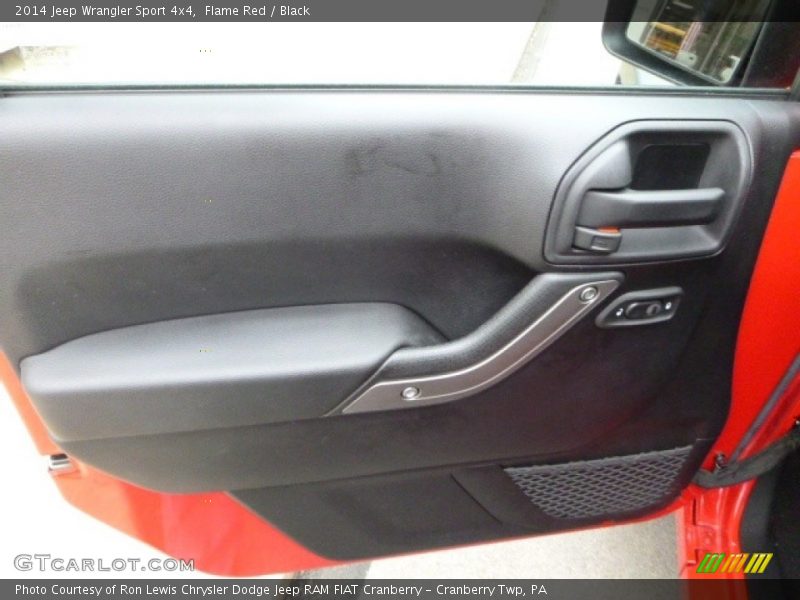 Flame Red / Black 2014 Jeep Wrangler Sport 4x4