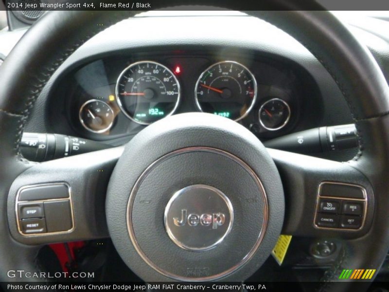 Flame Red / Black 2014 Jeep Wrangler Sport 4x4