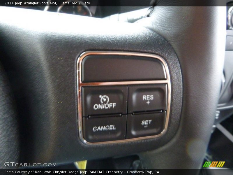 Flame Red / Black 2014 Jeep Wrangler Sport 4x4