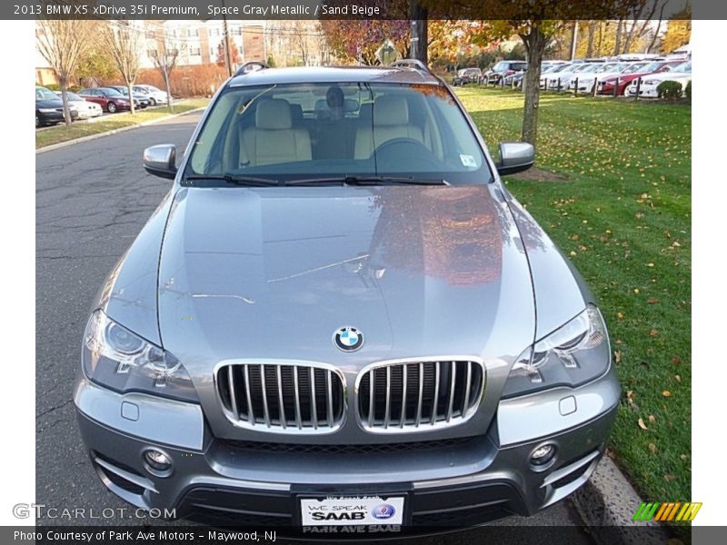 Space Gray Metallic / Sand Beige 2013 BMW X5 xDrive 35i Premium