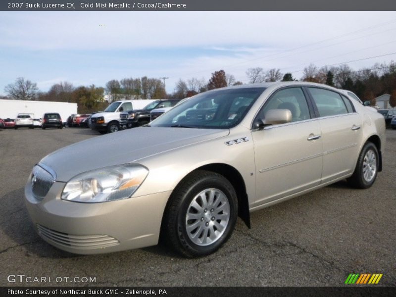 Gold Mist Metallic / Cocoa/Cashmere 2007 Buick Lucerne CX