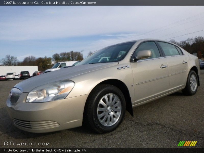 Gold Mist Metallic / Cocoa/Cashmere 2007 Buick Lucerne CX