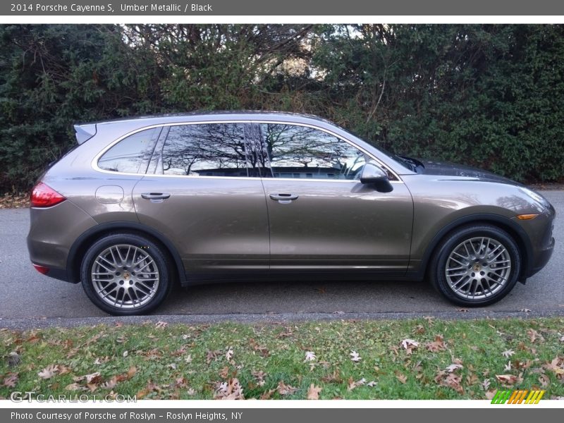 Umber Metallic / Black 2014 Porsche Cayenne S