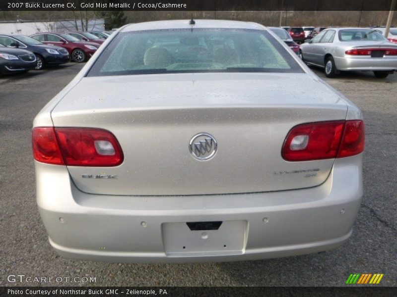 Gold Mist Metallic / Cocoa/Cashmere 2007 Buick Lucerne CX