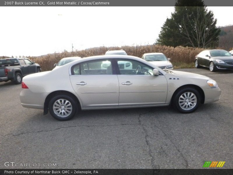 Gold Mist Metallic / Cocoa/Cashmere 2007 Buick Lucerne CX