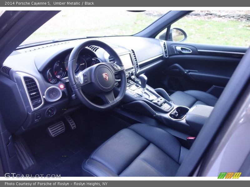 Umber Metallic / Black 2014 Porsche Cayenne S