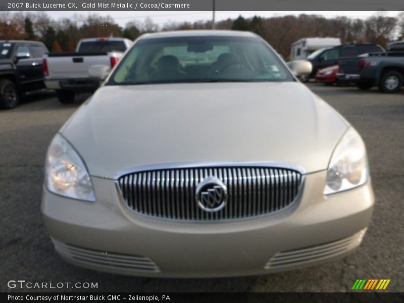 Gold Mist Metallic / Cocoa/Cashmere 2007 Buick Lucerne CX