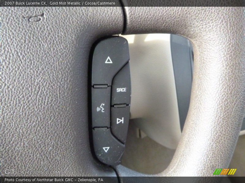 Gold Mist Metallic / Cocoa/Cashmere 2007 Buick Lucerne CX