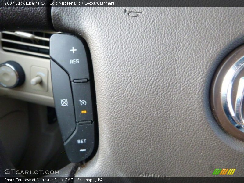 Gold Mist Metallic / Cocoa/Cashmere 2007 Buick Lucerne CX