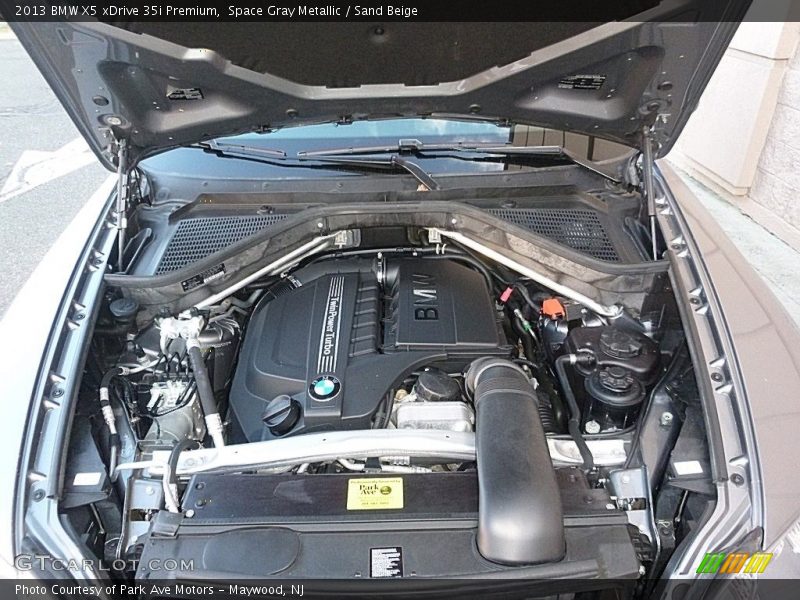 Space Gray Metallic / Sand Beige 2013 BMW X5 xDrive 35i Premium