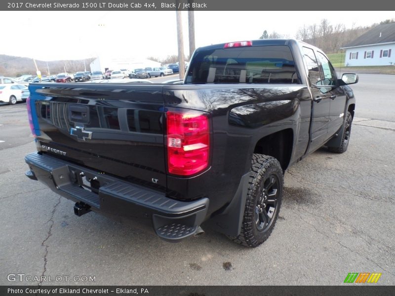 Black / Jet Black 2017 Chevrolet Silverado 1500 LT Double Cab 4x4