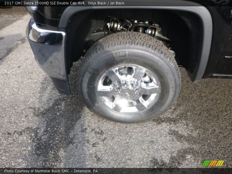 Onyx Black / Jet Black 2017 GMC Sierra 2500HD SLE Double Cab 4x4