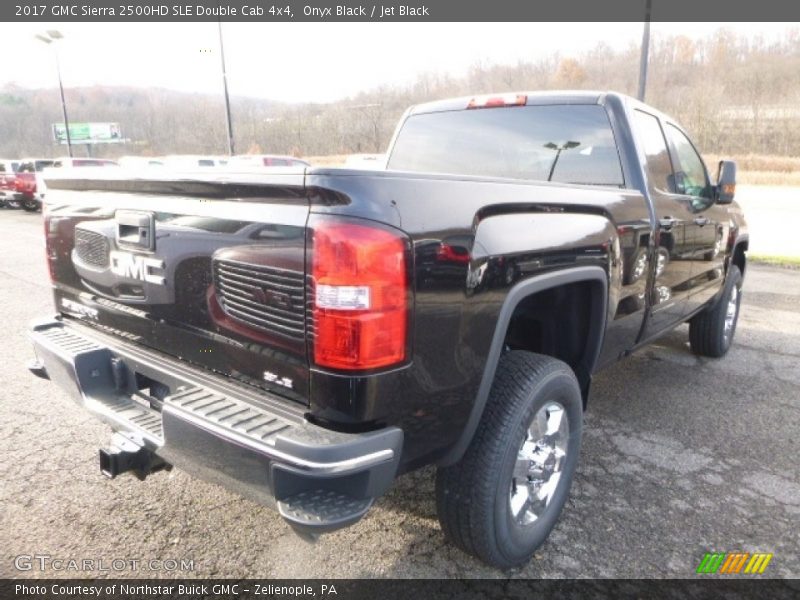 Onyx Black / Jet Black 2017 GMC Sierra 2500HD SLE Double Cab 4x4