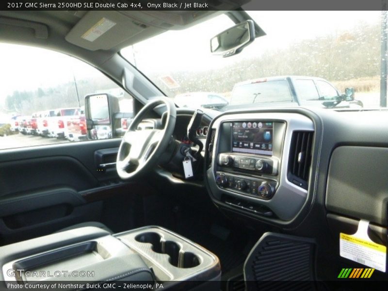 Dashboard of 2017 Sierra 2500HD SLE Double Cab 4x4