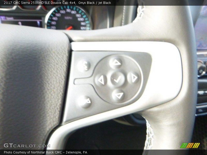 Onyx Black / Jet Black 2017 GMC Sierra 2500HD SLE Double Cab 4x4